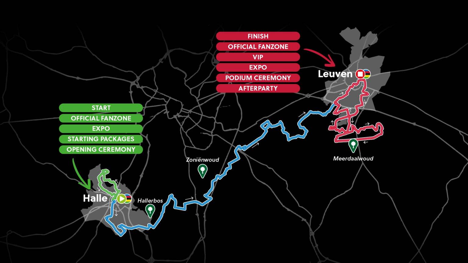 Parcours UCI Gravel World Championships 2024