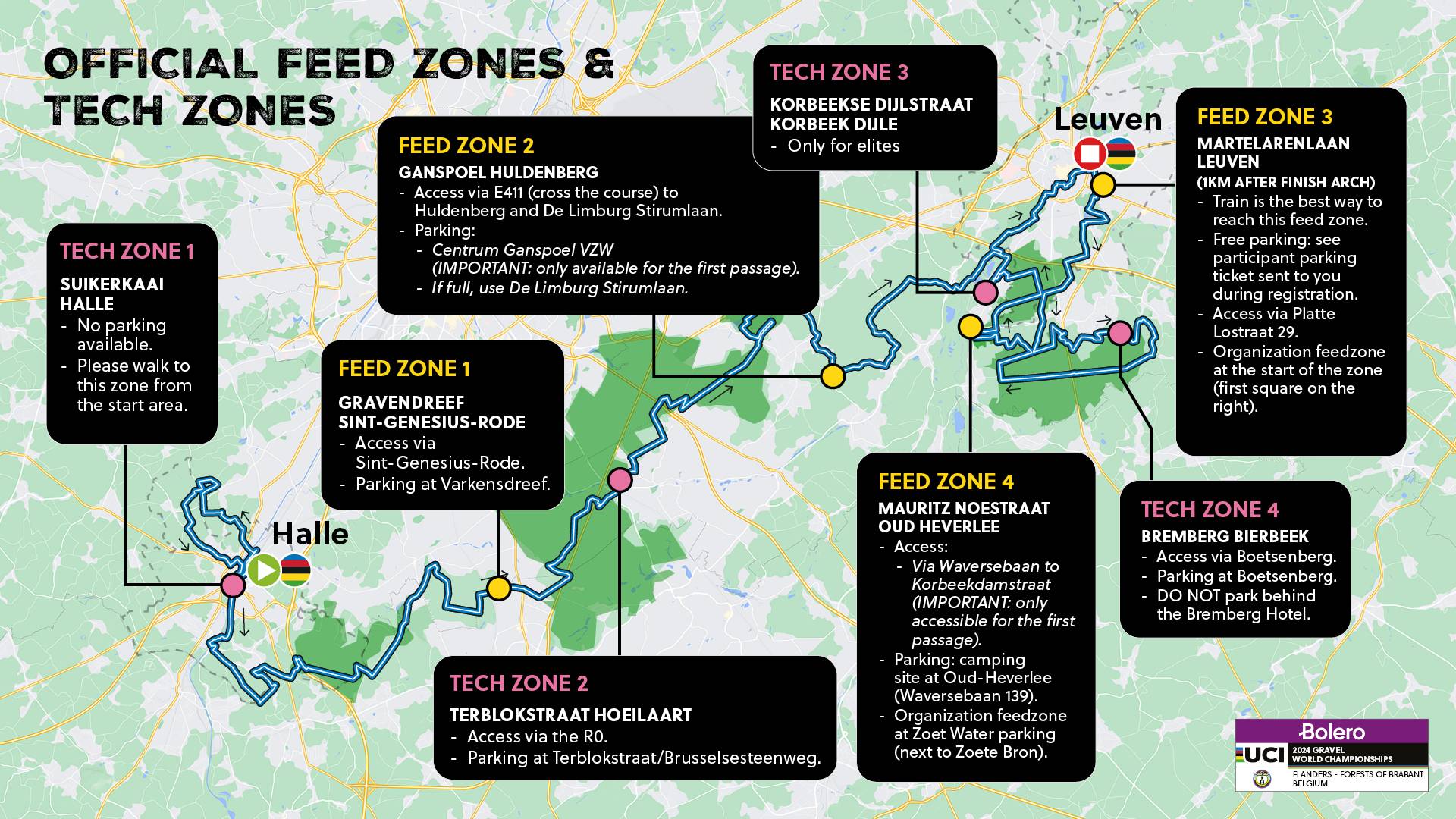 Course UCI Gravel World Championships 2024